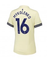 Everton Vitaliy Mykolenko #16 Venkovní Dres pro Dámské 2025-26 Krátký Rukáv